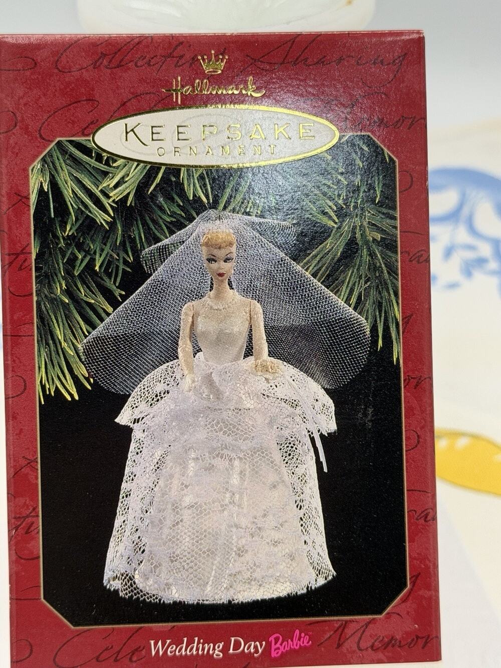 Wedding Day Hallmark Keepsake Ornament 1997